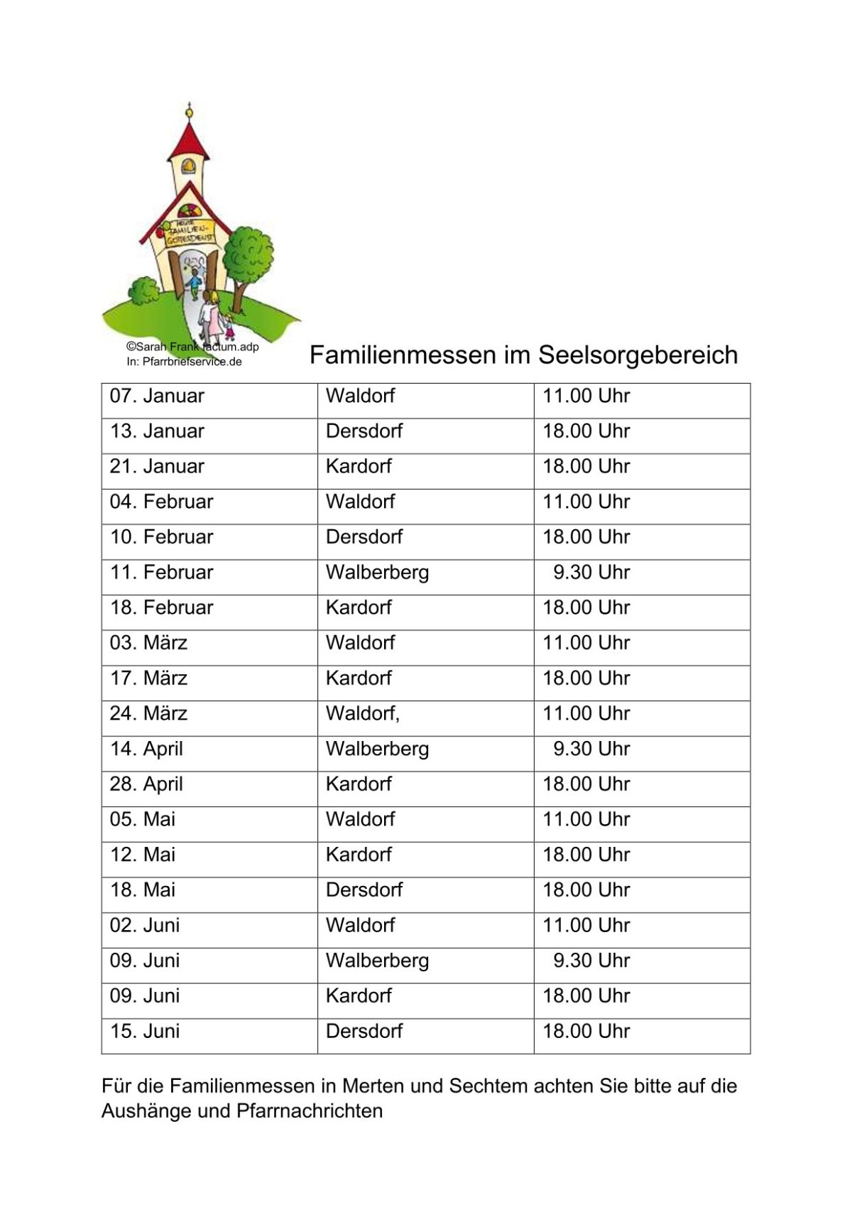 2024.1_Familienmessen im Seelsorgebereich-1 (c) Ute Trimpert, Gemeindereferentin