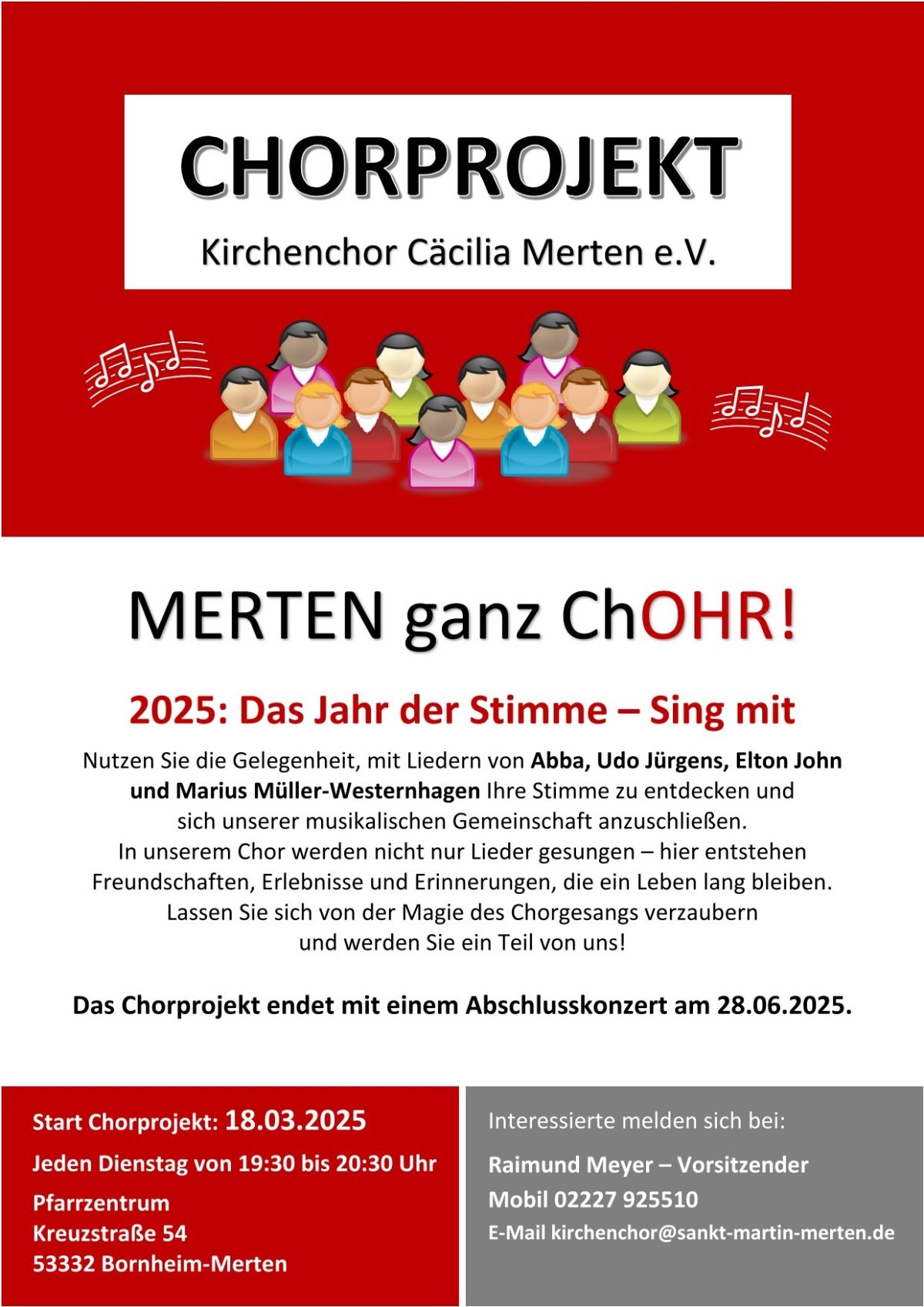 Plakat Chorprojekt 2025_final-1 (c) Kirchenchor Merten